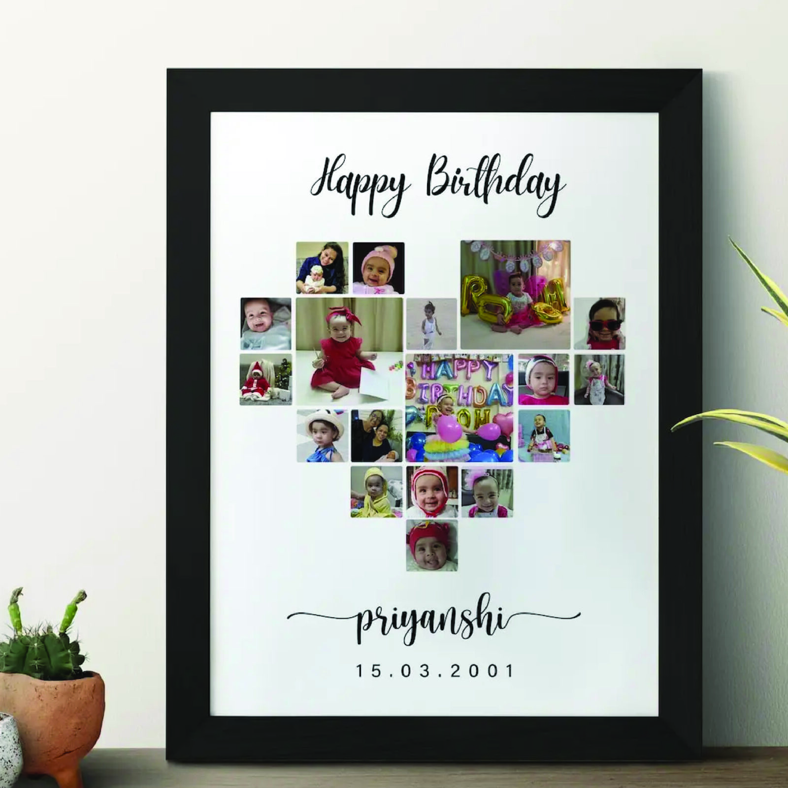 personalized photo frame printing by Blue Oasis Gifts Sharjah UAE