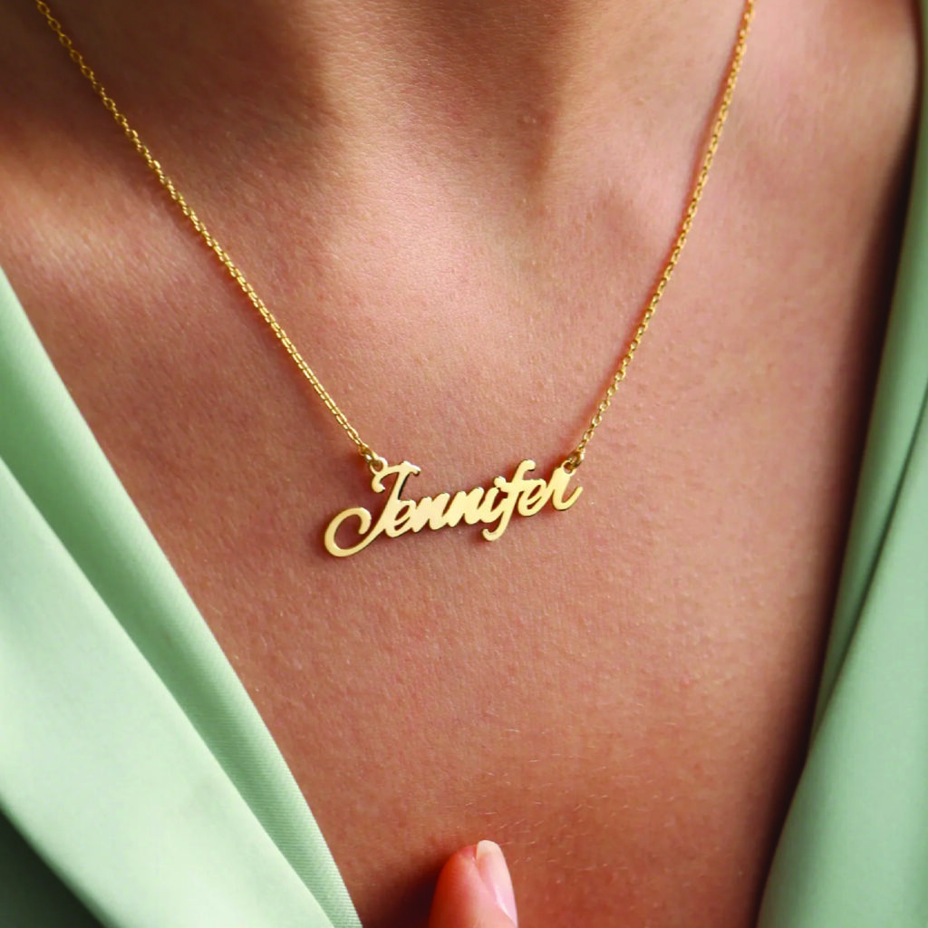 stainless steel pendant with name 01