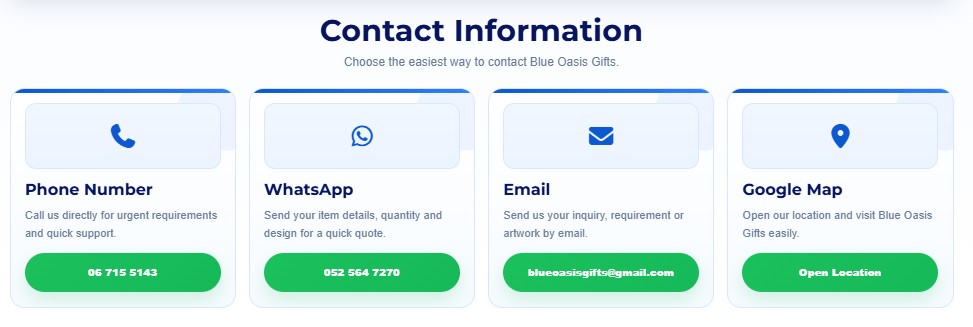 contact information