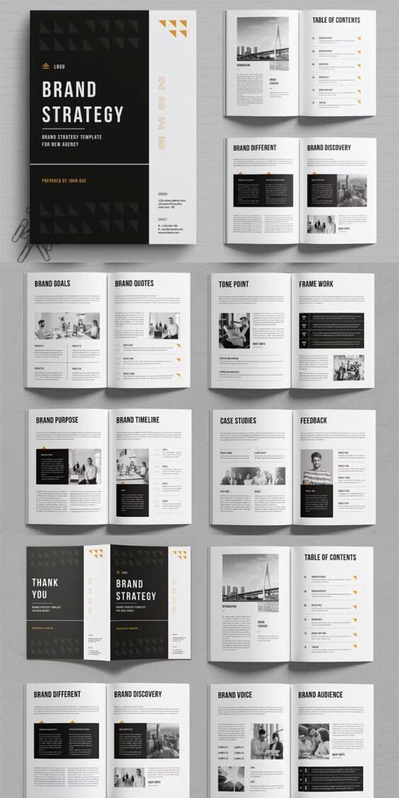 Professional company profile printing sample in Rolla Sharjah