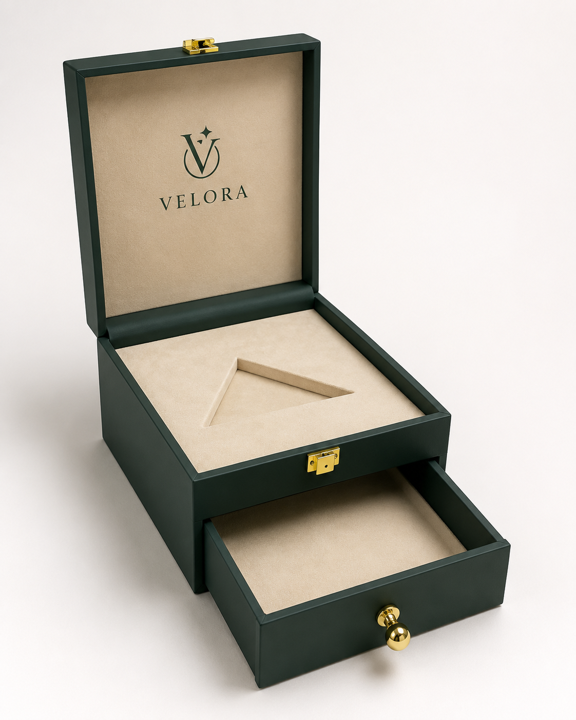 Custom PU presentation box sample by Blue Oasis in Sharjah, UAE