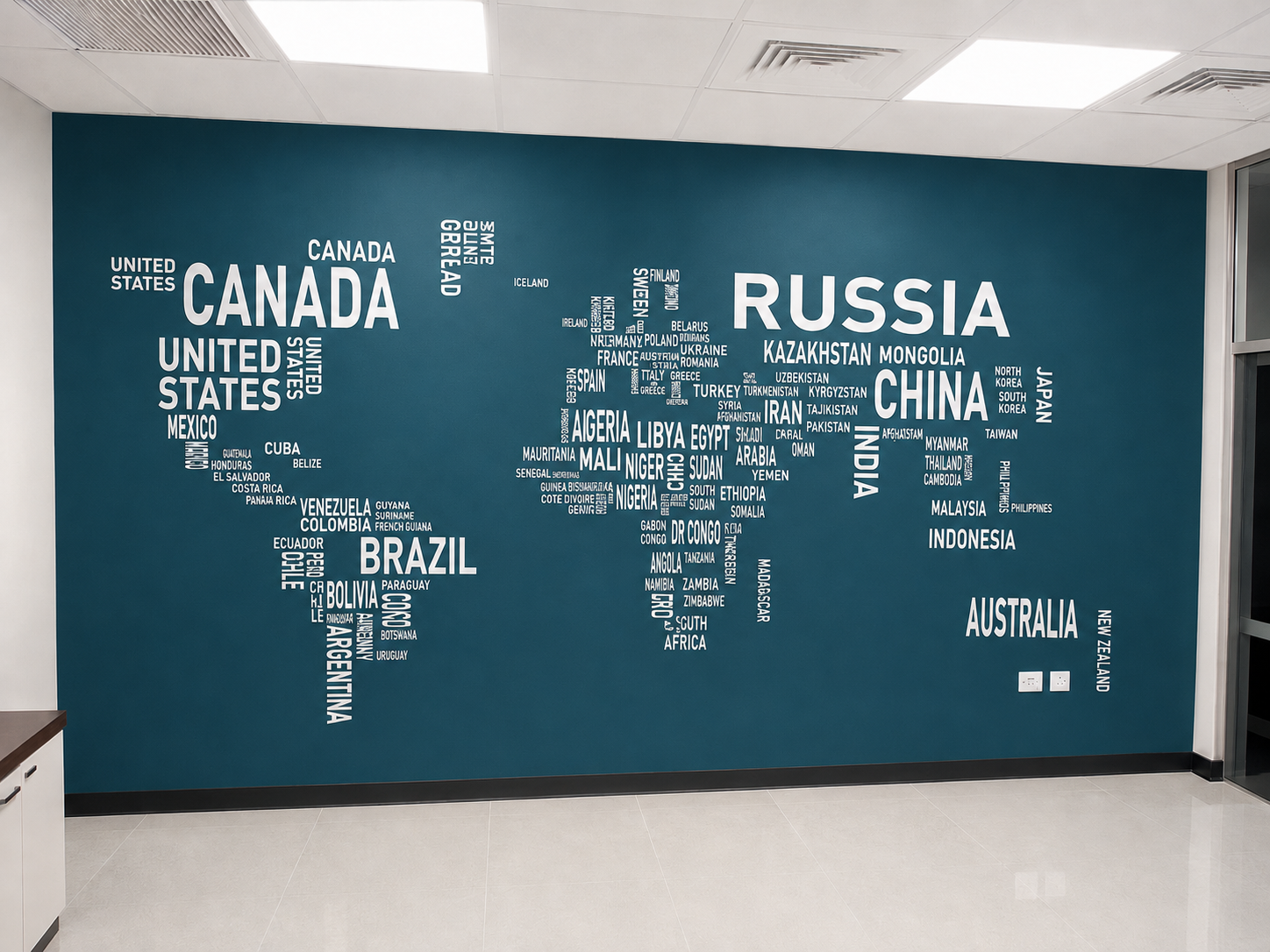 Stainless-Steel Logo Letters for offices in Dubai and Sharjah