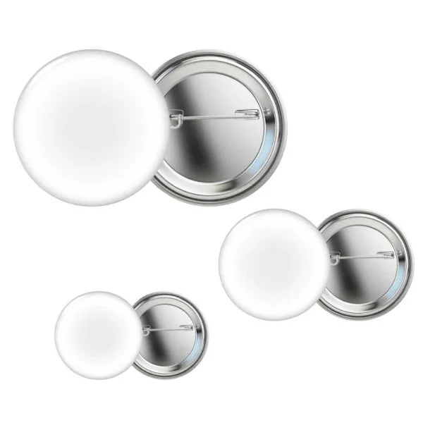 Aluminum Button Badges — product photo 1