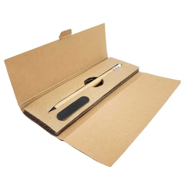 Bamboo Inkless Pens with Eraser, Writing in Black — product photo 1