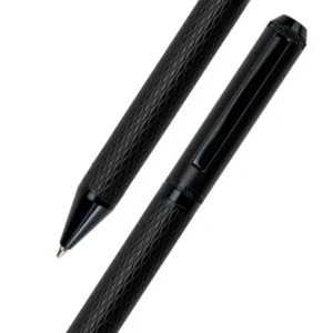 Black Metal Pens with Diamond Textured Barrel, Corporate Giveaways — related custom branded product in UAE