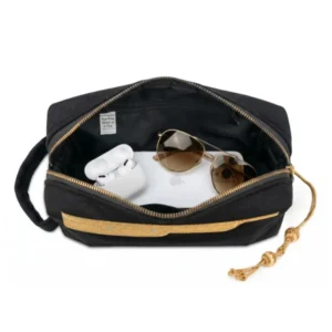 Black Multi-Purpose Utility & Cosmetic Pouch with Bisht Embroidery — related custom branded product in UAE