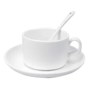 Ceramic Saucer Teacups with Spoon — related custom branded product in UAE