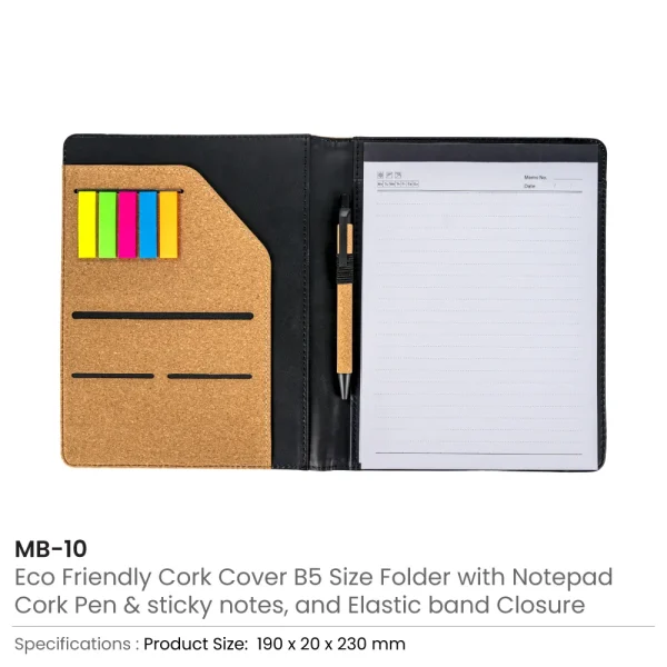 Eco-Friendly Weekly Planner Kit with Pen, Clip, Sticky Notes — product photo 1
