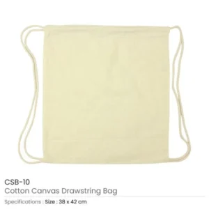 Cotton Canvas Drawstring Bags 145 GSM — related custom branded product in UAE