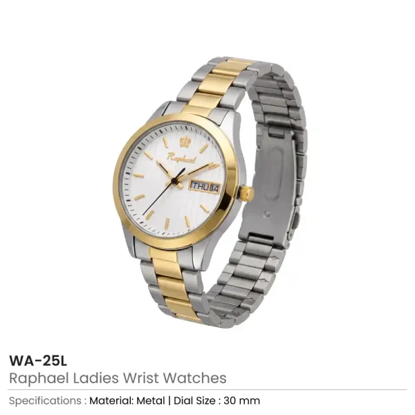 Couple Wrist Watches with Day and Date Function — product photo 1