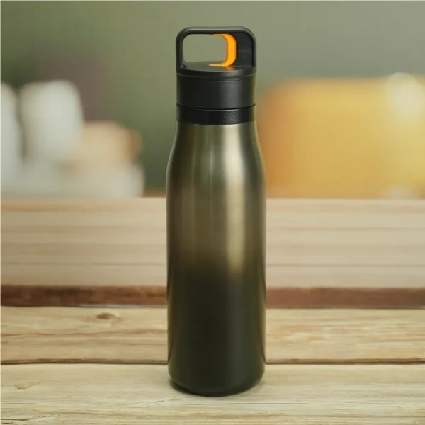 Double Wall Stainless Steel Bottles with Push Button – 500 ml — product photo 1