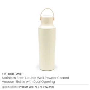 Dual Opening SS Bottles, Double-Wall Insulated Body, Powder Coated, 500ml — related custom branded product in UAE