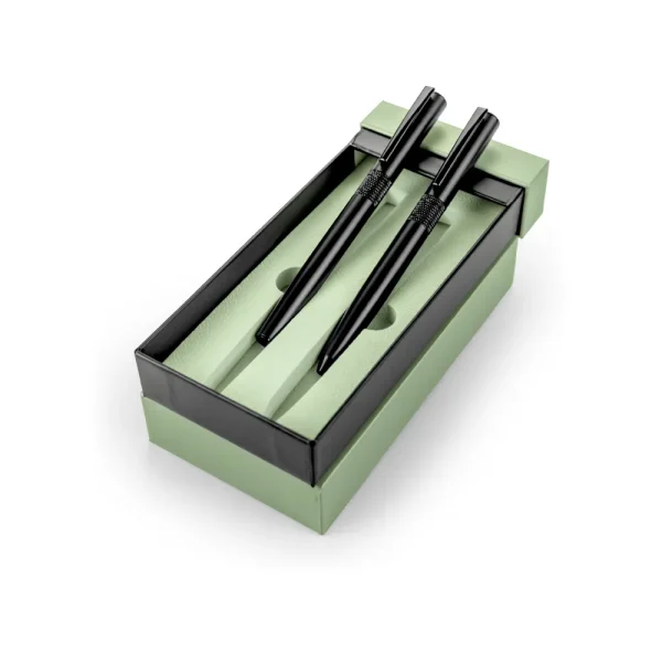 Dual Pen Box Slide to Open in Hard Cardboard Material For Pen Gift Sets — product photo 1