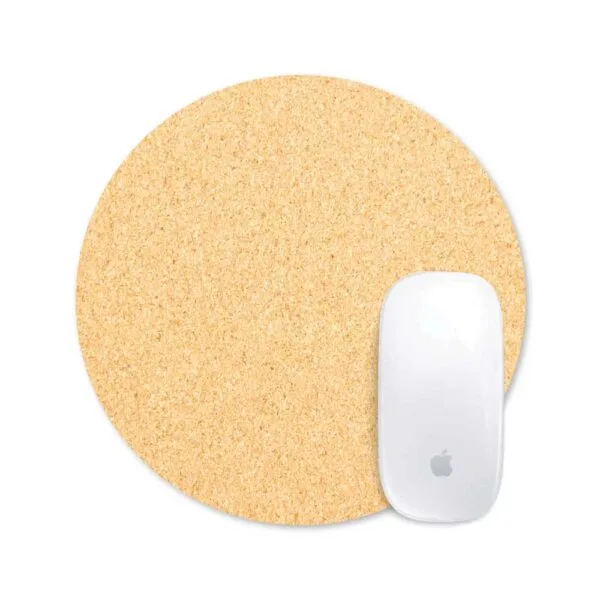 Eco-Friendly Cork Round Mouse Pads — product photo 1