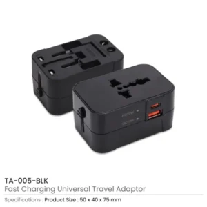Fast Charging Universal Travel Adaptors 20W — related custom branded product in UAE