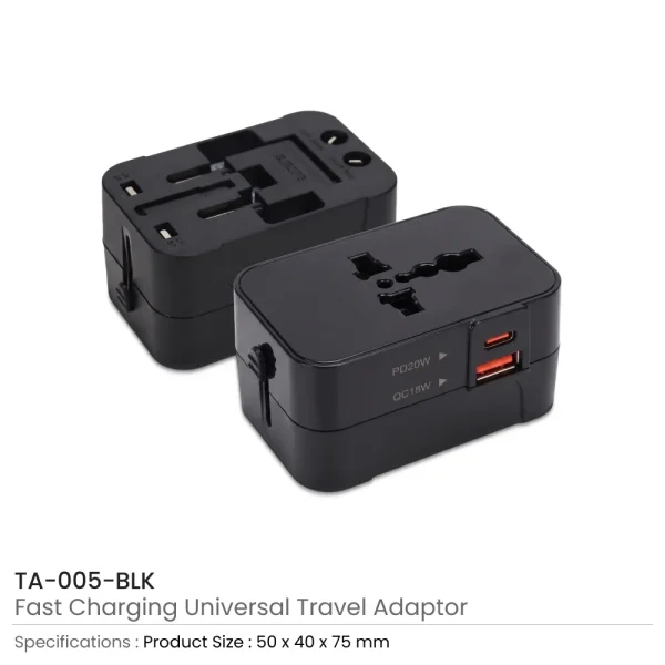 Fast Charging Universal Travel Adaptors 20W — product photo 1