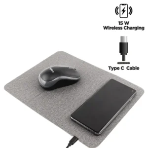 Fast Wireless Charging Mousepad in 15W, Foldable Design Type C — related custom branded product in UAE
