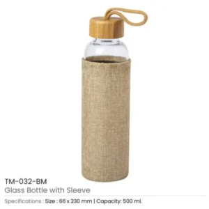 Glass Bottle with Sleeve — related custom branded product in UAE