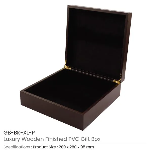 Black Gift Box with Magnetic Closure Size XL — product photo 1