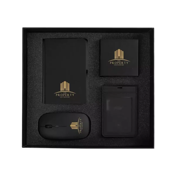 Office Gift Sets in a Black Cardboard Gift Box GS-043 — product photo 1