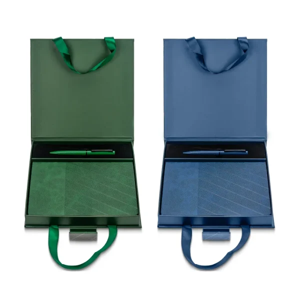 Premium Office Gift Sets in Magnetic Clasp Closure & Ribbon Handle Box — product photo 1