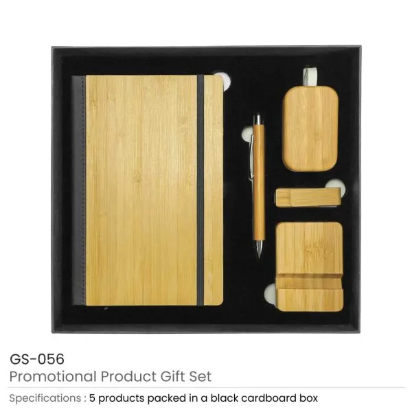 Promotional Gift Sets with Black Cardboard Gift Box — product photo 1