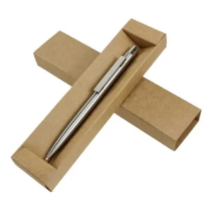 Recycled Stainless Steel Metal Pens, Push Button, Blue Ink — related custom branded product in UAE