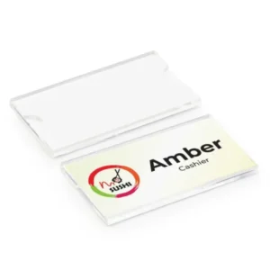 Reusable Acrylic Name Badges with Attachment — related custom branded product in UAE
