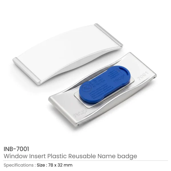 Reusable Insert Name Badges — product photo 1