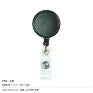 Round Metal Reel Badges for ID Cards — related custom branded product in UAE
