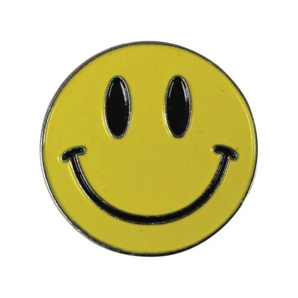 Smiley Metal Badges — product photo 1