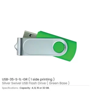 Swivel USB with One Side Printing — related custom branded product in UAE