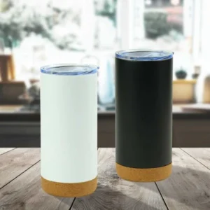 Travel Tumbler with Cork Base 450ml Stainless Steel — related custom branded product in UAE