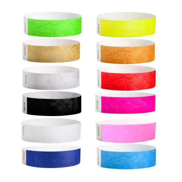 Tyvek Wristbands Waterproof, Adjustable, Adhesive — product photo 1