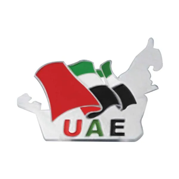 UAE Map Shape Flag Badges — product photo 1