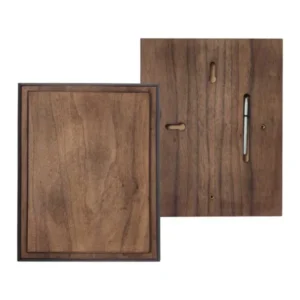 Vertical Matt Veneer Wooden Plaque with Box — related custom branded product in UAE