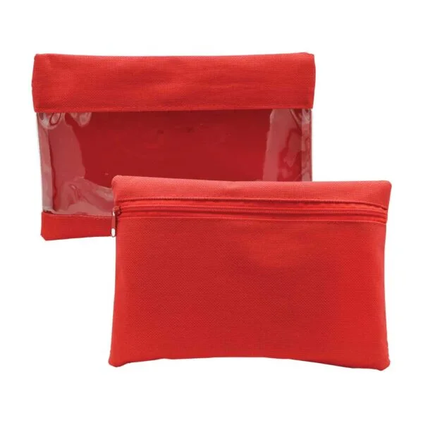 Zipper Pouch with Transparent Window — product photo 1