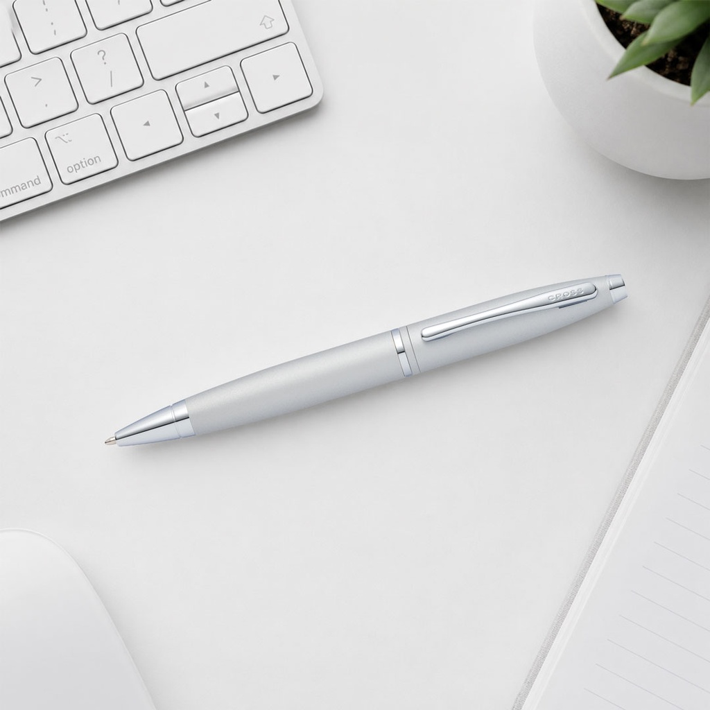 Cross Calais satin chrome pen office lifestyle thumbnail