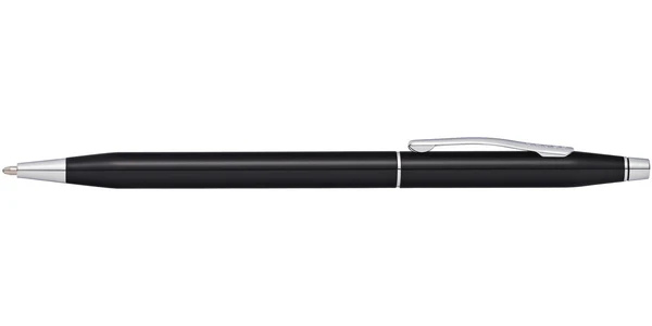 Cross Classic Century Black Lacquer ballpoint pen side view