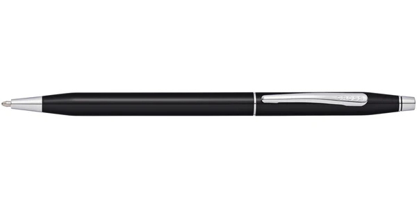 Cross Classic Century polished chrome clip detail