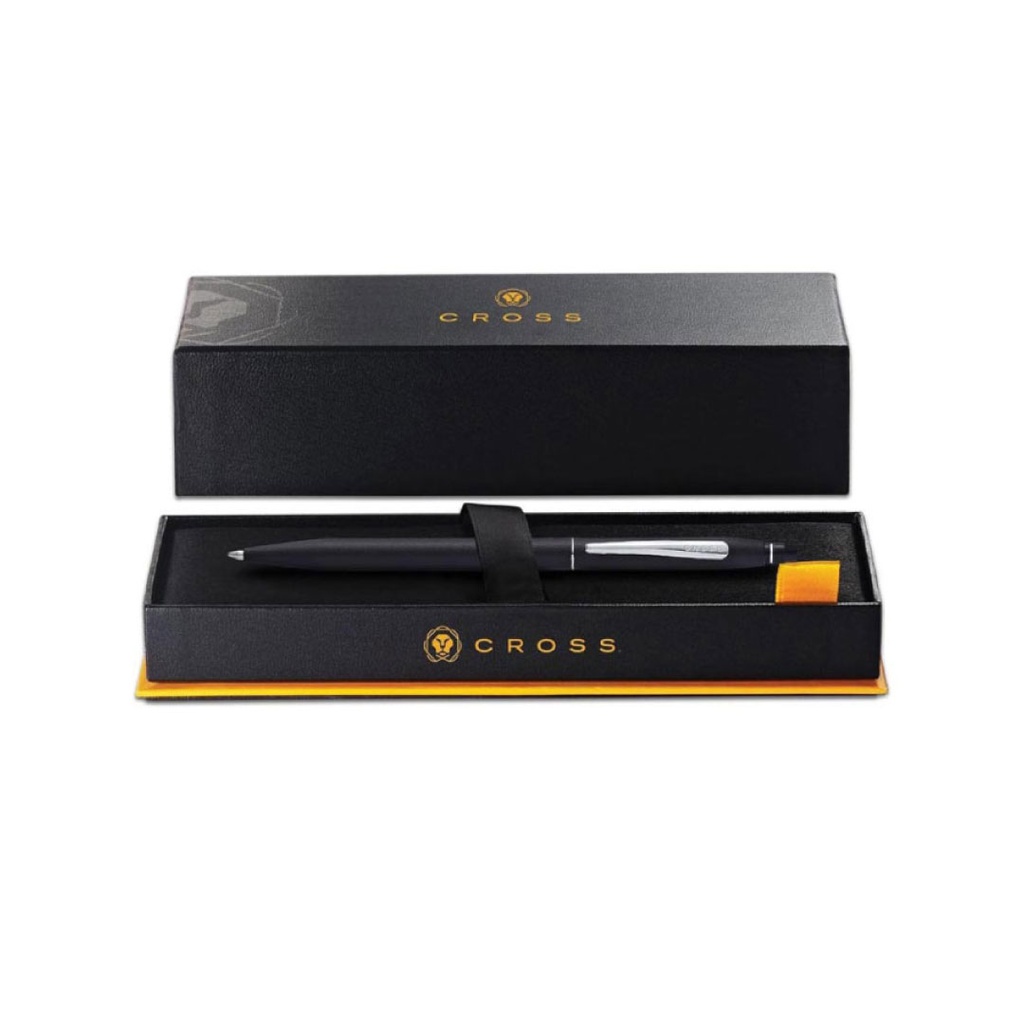 Cross Click Classic Black ballpoint pen in premium Cross gift box thumbnail