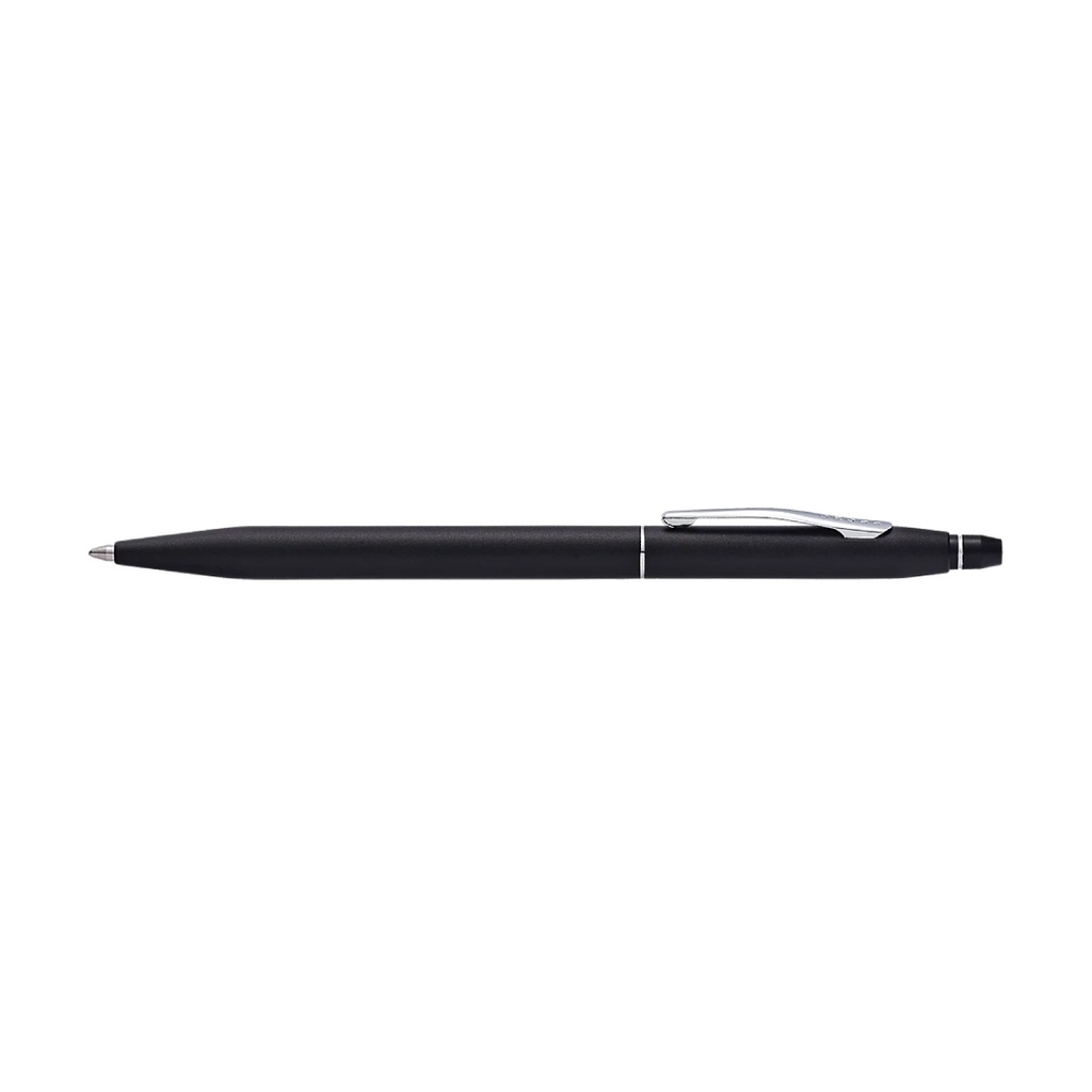 Cross Click Classic Black ballpoint pen full side profile thumbnail