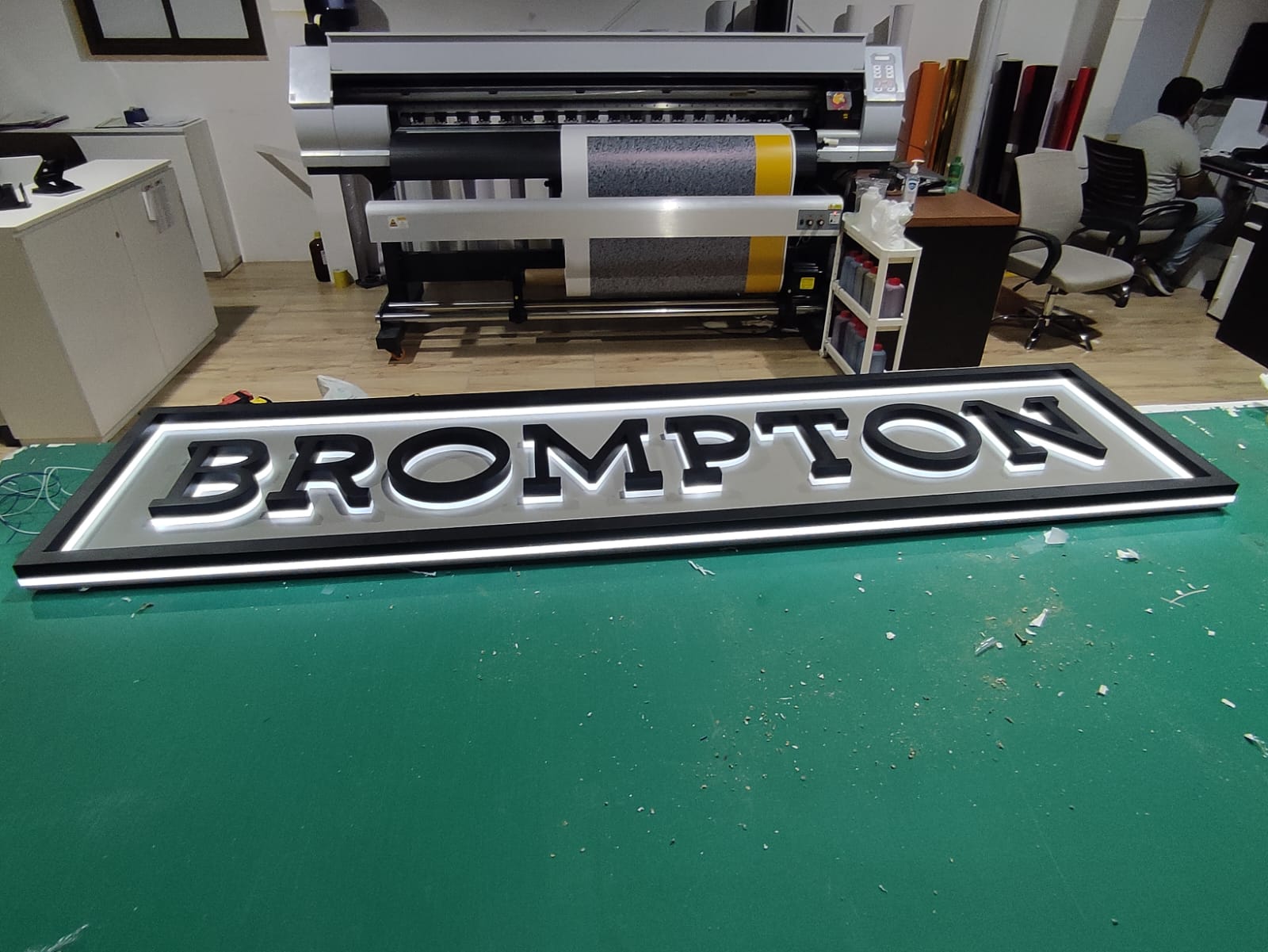 Illuminated channel letter fabrication