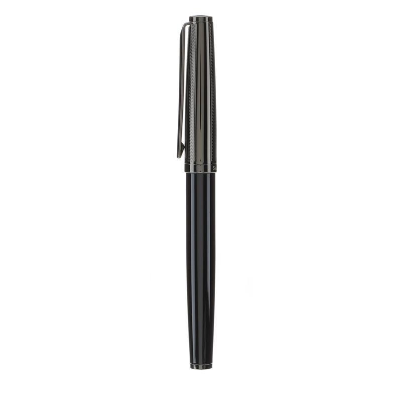Santhome KIRAZ black chrome rollerball pen thumbnail