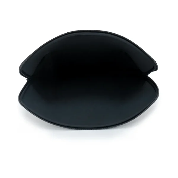 15-Inch Laptop Soft Sleeve, Double Zipper in Black Color — product photo 1