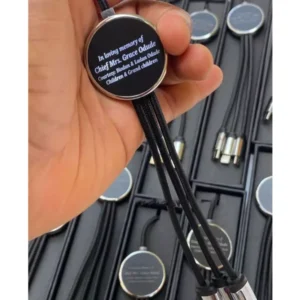 3-in-1 Multi-Charging long cable 105cm with Light Up Logo — related custom branded product in UAE