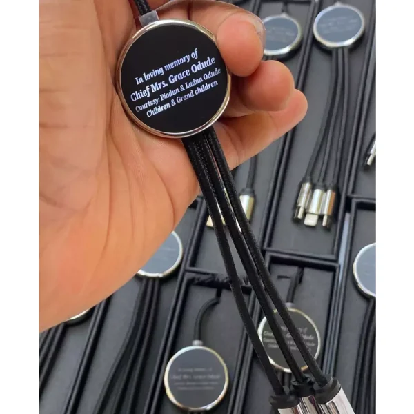 3-in-1 Multi-Charging long cable 105cm with Light Up Logo — product photo 1