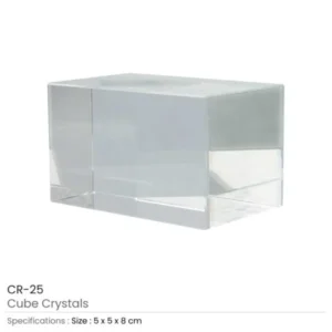 3D Rectangular Crystals — related custom branded product in UAE