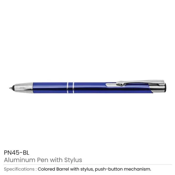 Aluminum Pens with Stylus — product photo 1