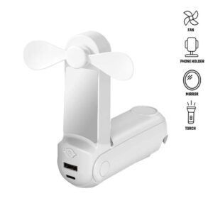 ARCHIE – Giftology 5-in-1 Powerbank Fan with Torch, Phone Holder & Mirror — related custom branded product in UAE